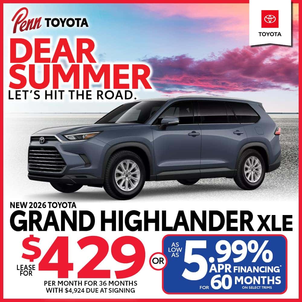 NEW 2026 TOYOTA GRAND HIGHLANDER XLE