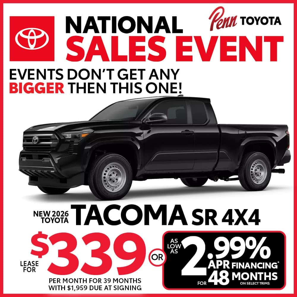 NEW 2026 TACOMA SR 4X4