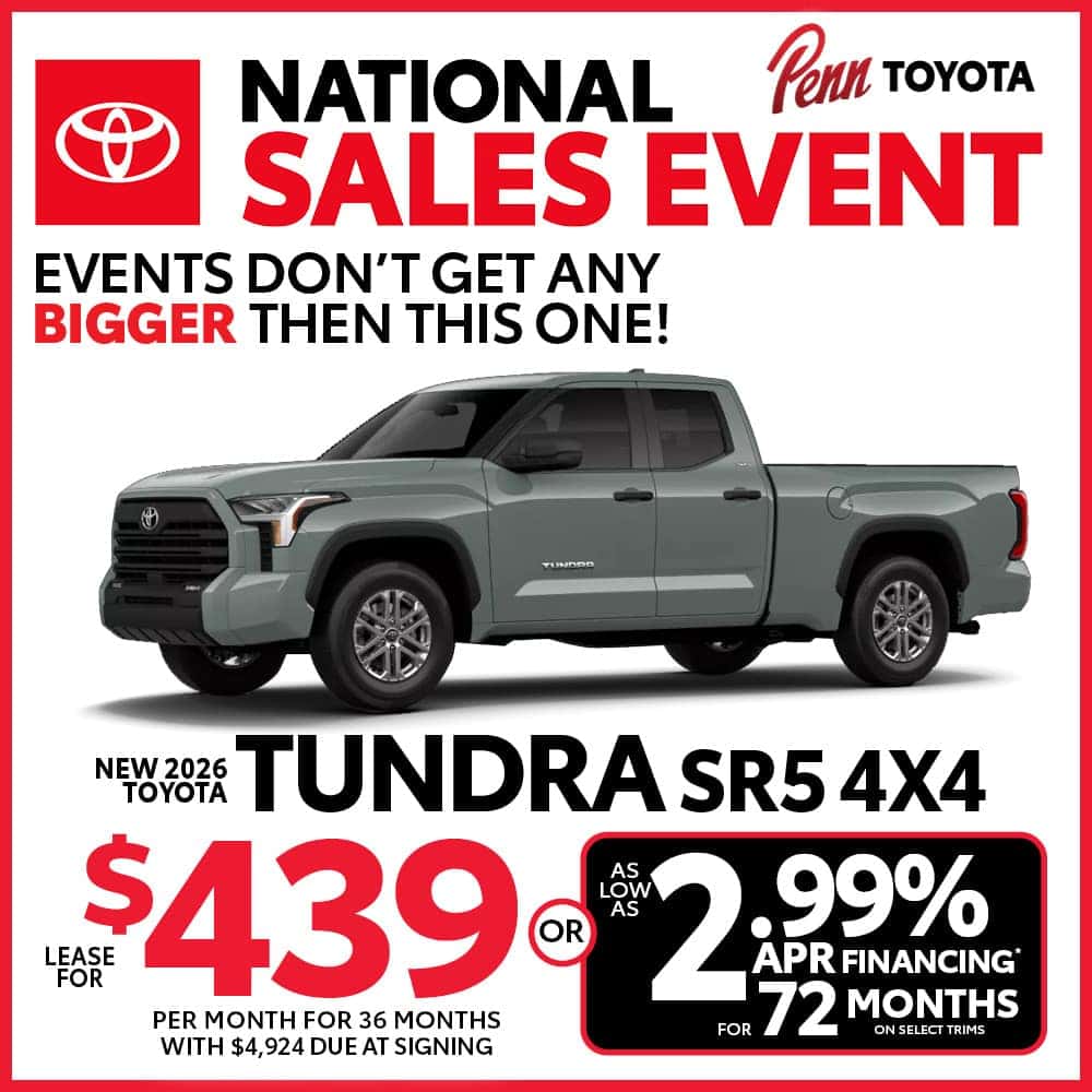 NEW 2026 TUNDRA SR5 4X4