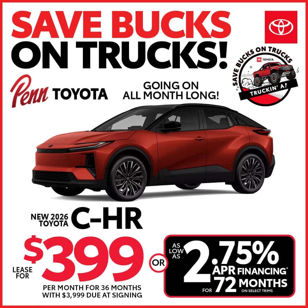 NEW 2026 C-HR LEASE FOR $399 