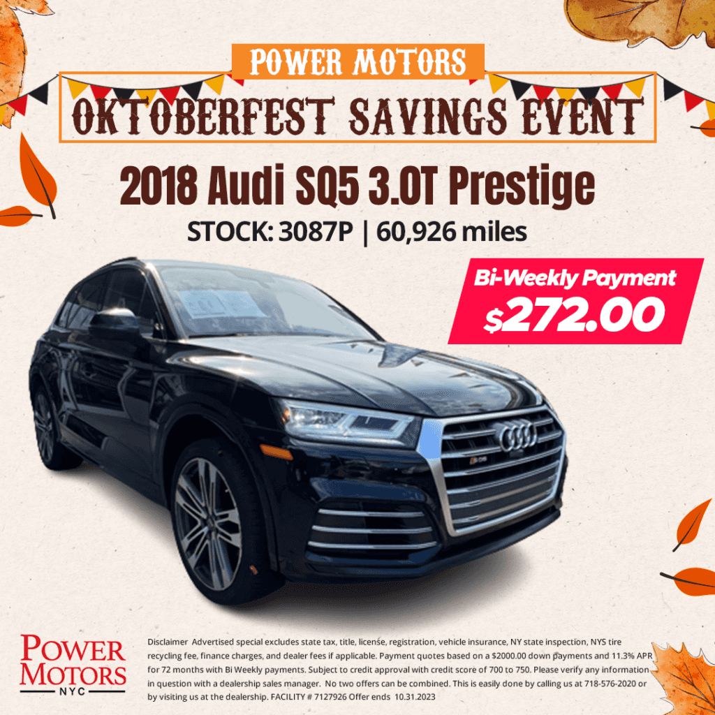 2018 Audi SQ5 3.0T Prestige