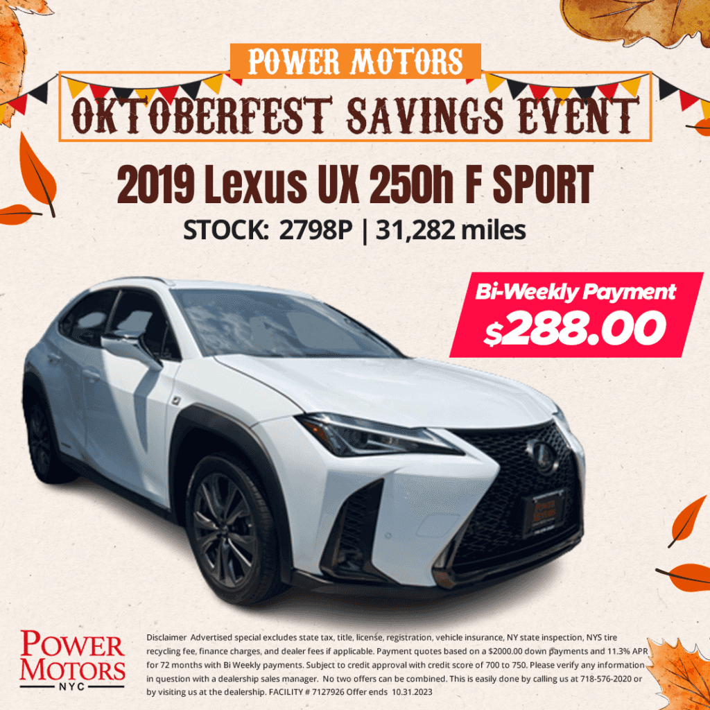 2019 Lexus UX 250h F SPORT