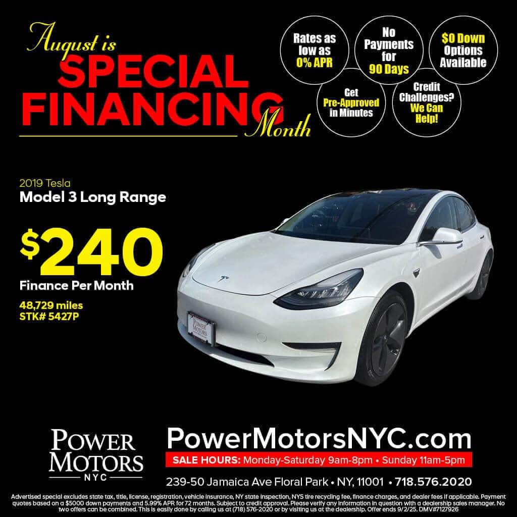 2019 Tesla Model 3 Long Range