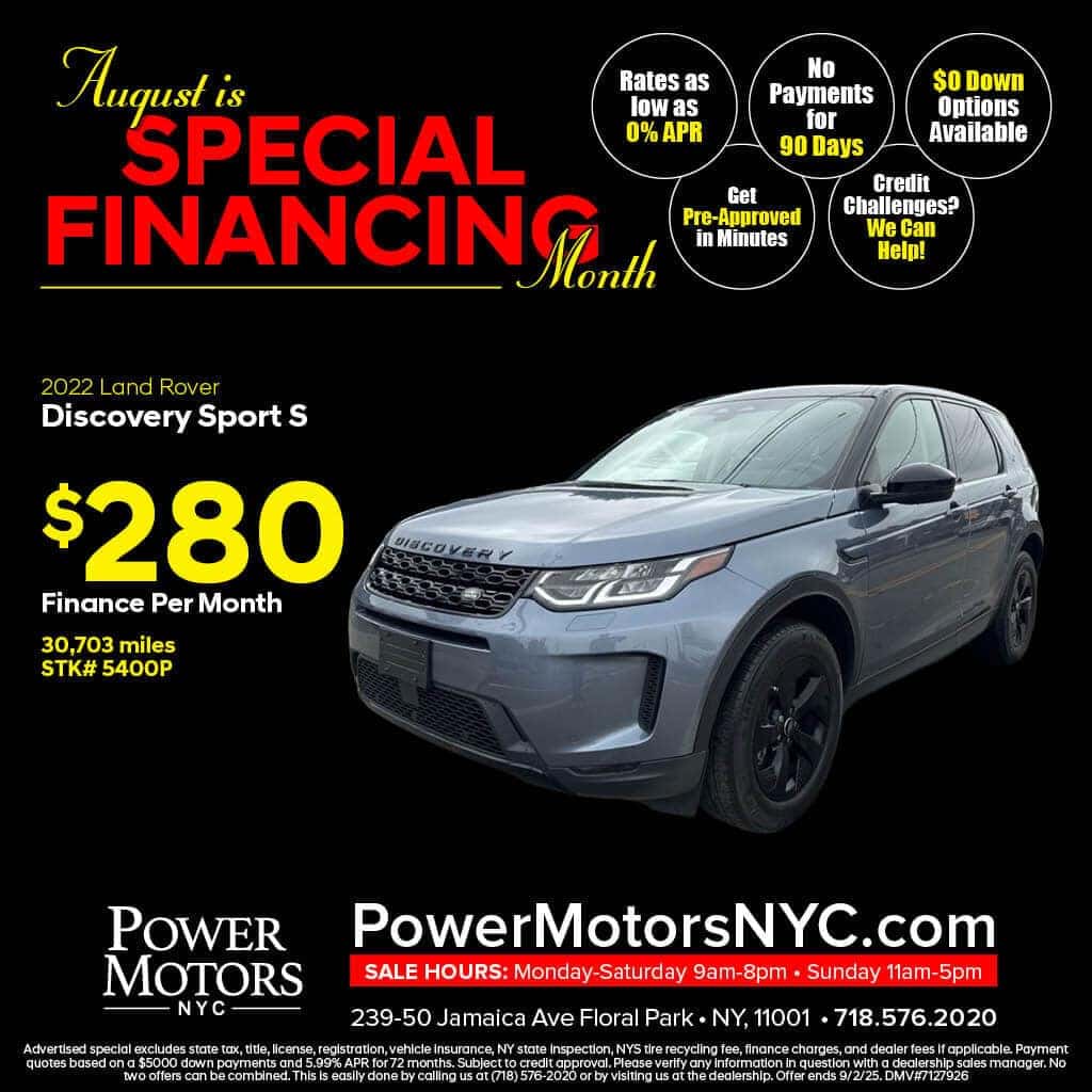 2022 Land Rover Discovery Sport S