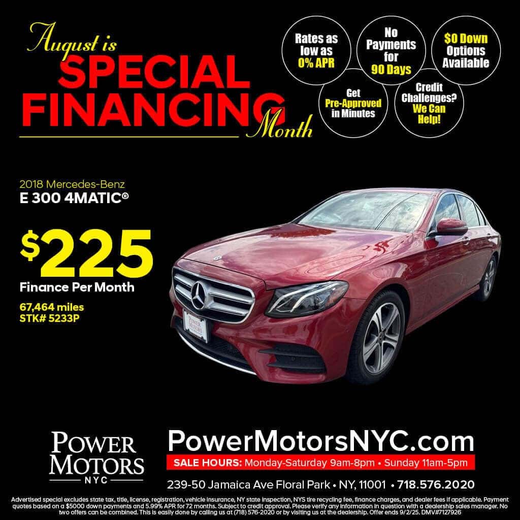 2018 Mercedes-Benz E 300