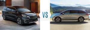 2019 Kia Sedona vs Honda Odyssey