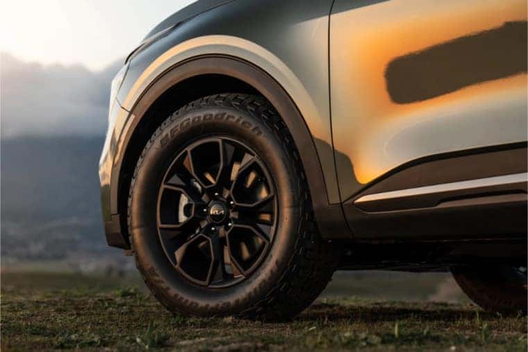 2025 Kia Sportage parked on grassy field