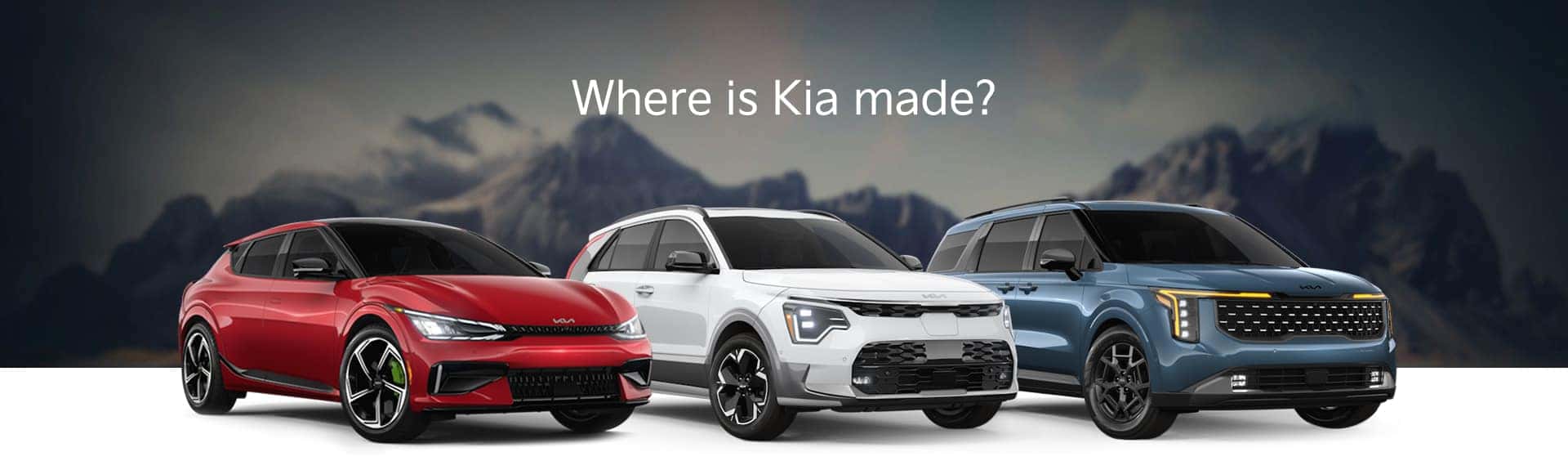 Where is Kia Made?