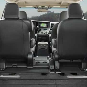 2017 Toyota Sienna SE Premium Interior Black Cargo Area