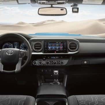 2017 Toyota Tacoma TRD Sport Double Cab Interior with Entune