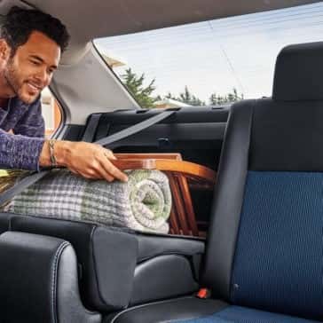 2018 Toyota Corolla rear folding seat