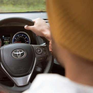 Driver in 2018 Toyota RAV4