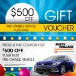 pre owned vehicle purchase voucher