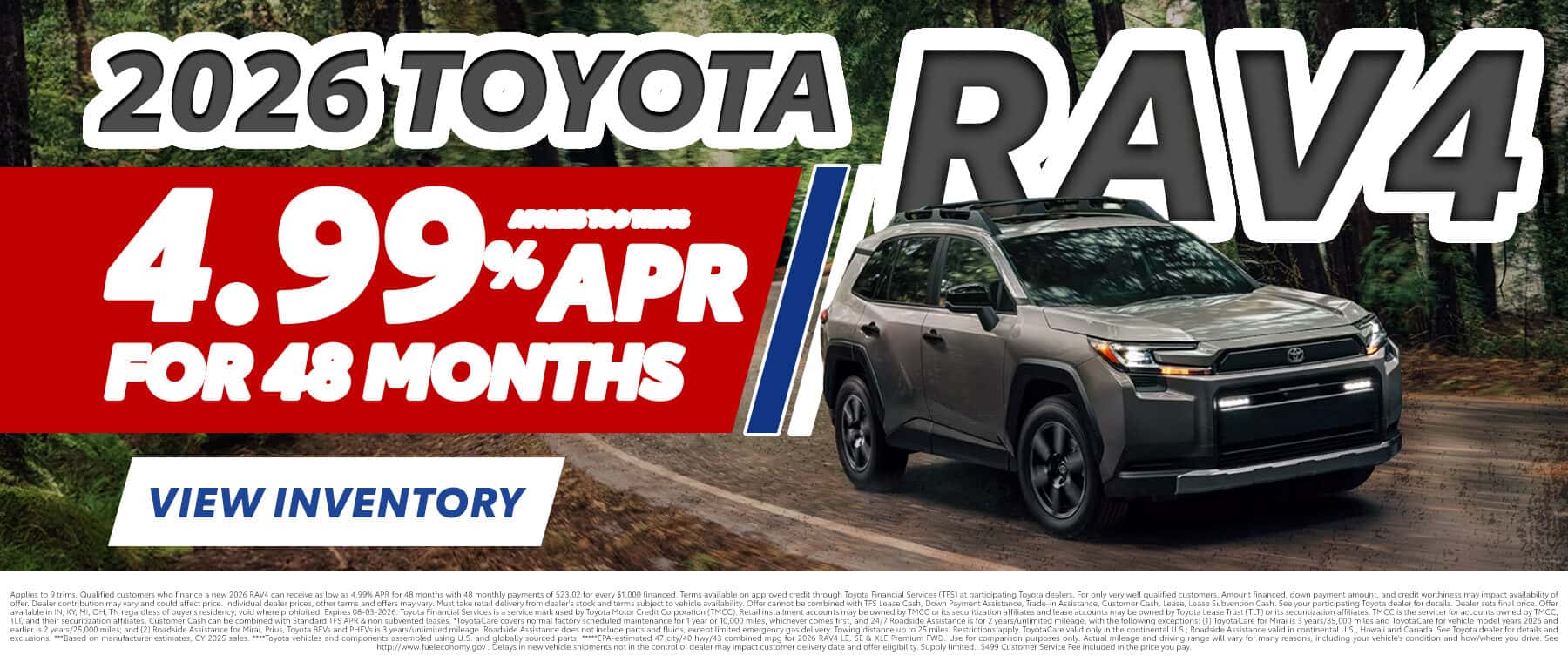 July 2026 Rav 4