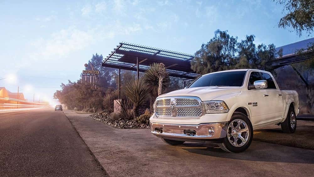 2017 Ram 1500 white exterior model