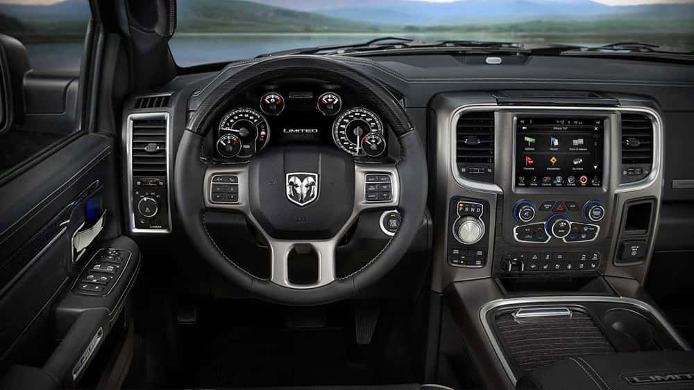 2017 Ram 1500 front interior