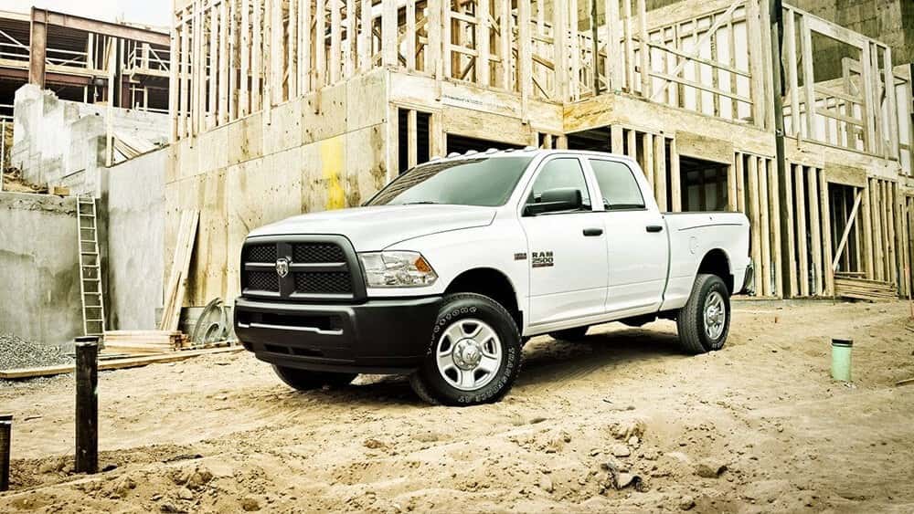 2017 Ram 2500 white exterior model