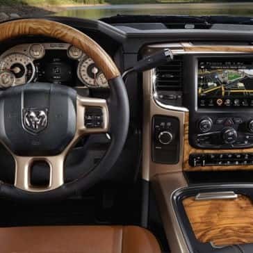 2017 Ram 2500 front interior features
