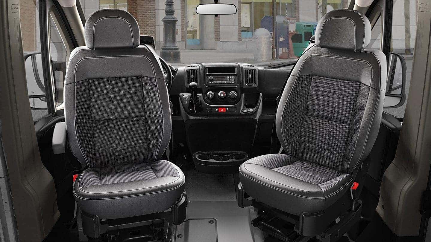 2018 RAM ProMaster front interior
