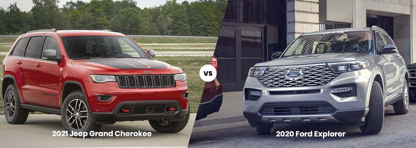 2021 Jeep Grand Cherokee vs. 2020 Ford Explorer Scott Evans Chrysler Dodge Jeep Ram
