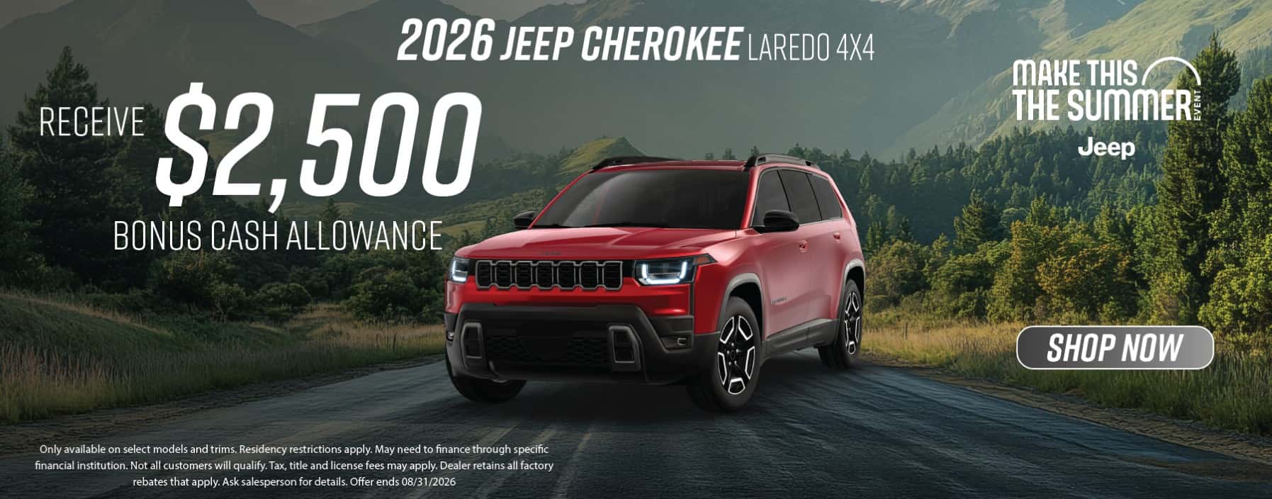 2026 Jeep Cherokee