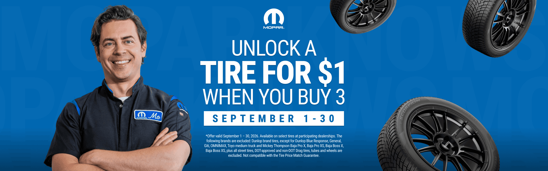 September tire special