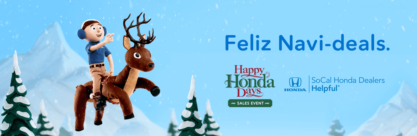Happy Honda Days Sales Event SoCal Honda Dealers Banner