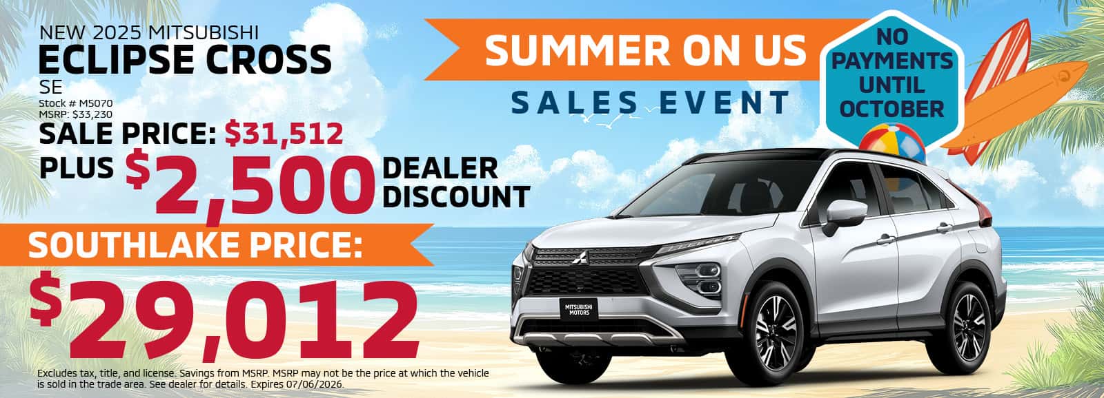 2025 Mitsubishi Eclipse Cross | Southlake Mitsubishi