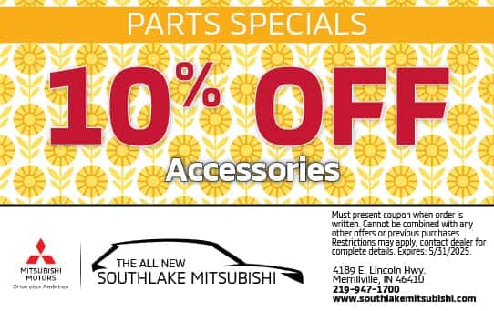 10% Off Accessories | Southlake Mitsubishi