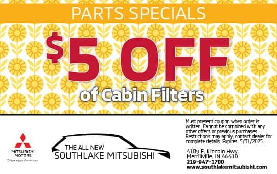 $5 Off Cabin Filters | Southlake Mitsubishi