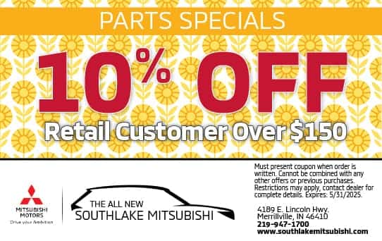 10% Off Accessories | Southlake Mitsubishi
