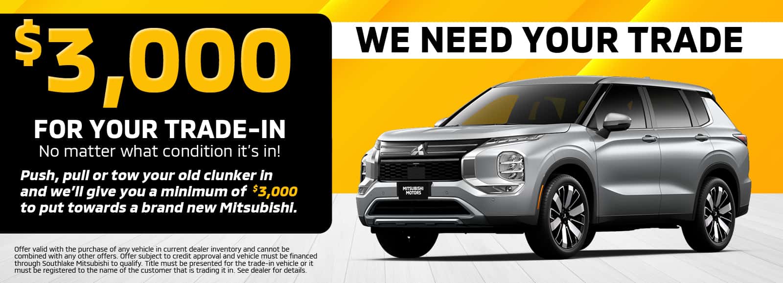 Special Savings | Southlake Mitsubishi