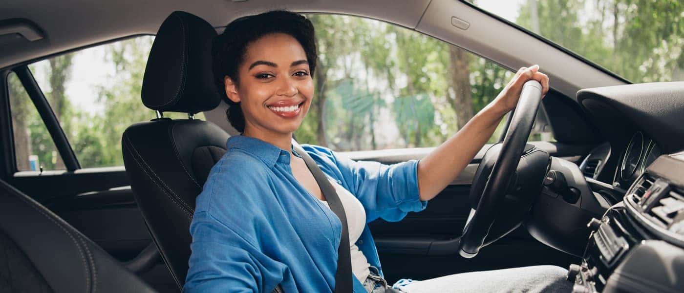 Southlake Mitsubishi Woman Driving
