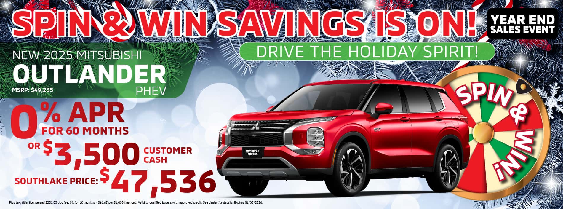 Current New Vehicle Special Offers | Southlake Mitsubishi