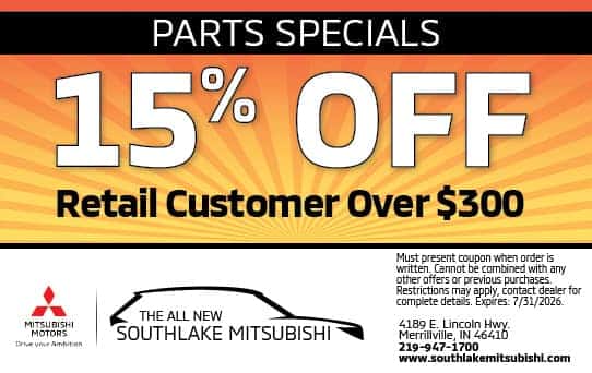 15% off $300 | Southlake Mitsubishi
