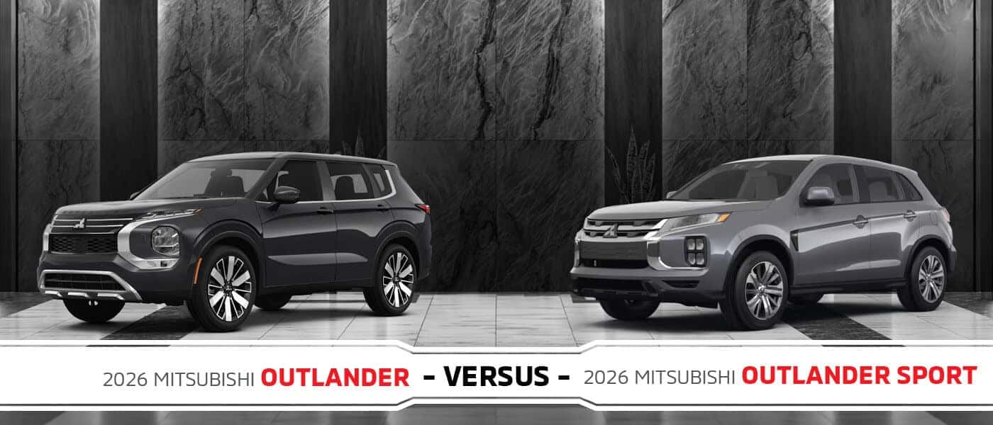 2026 Mitsubishi Outlander vs. Outlander Sport