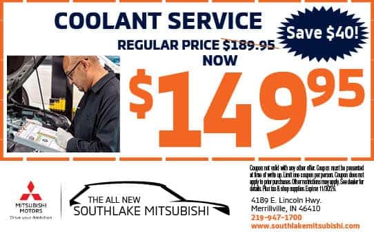 Coolant Service Offer | Southlake Mitsubishi