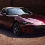 red 2025 mazda mx-5 miata