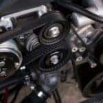 drive belt in an engine