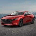 December 2025 - 2026 Mazda3 Sedan Turbo Premium Plus Red Desktop Sport Mazda South Orlando, FL 32837