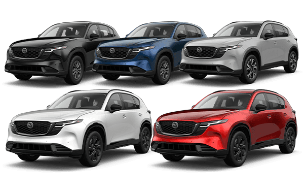Comparison of all five 2026 Mazda CX-5 trim levels at Sport Mazda South in Orlando, Florida