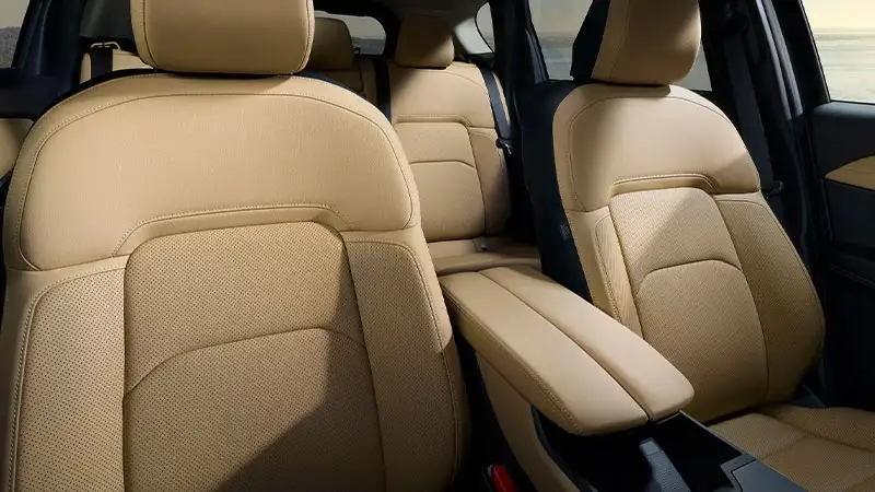Leather-trimmed ventilated front seats in the 2026 Mazda CX-5 at Sport Mazda South in Orlando, Florida