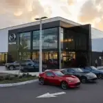 Sport Mazda South dealership exterior at 9786 S. Orange Blossom Trail in Orlando, Florida