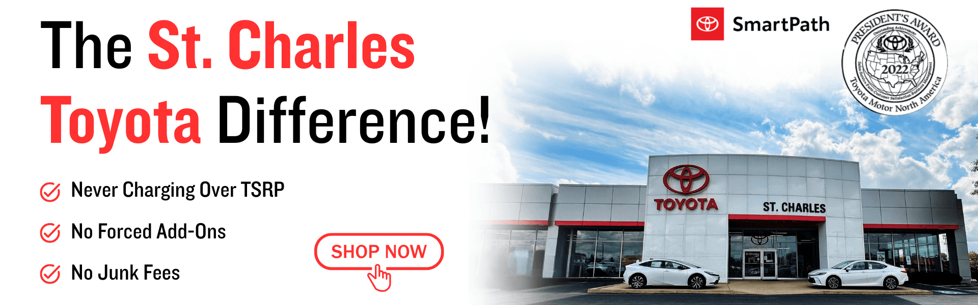 Welcome to St Charles Toyota in Illinois