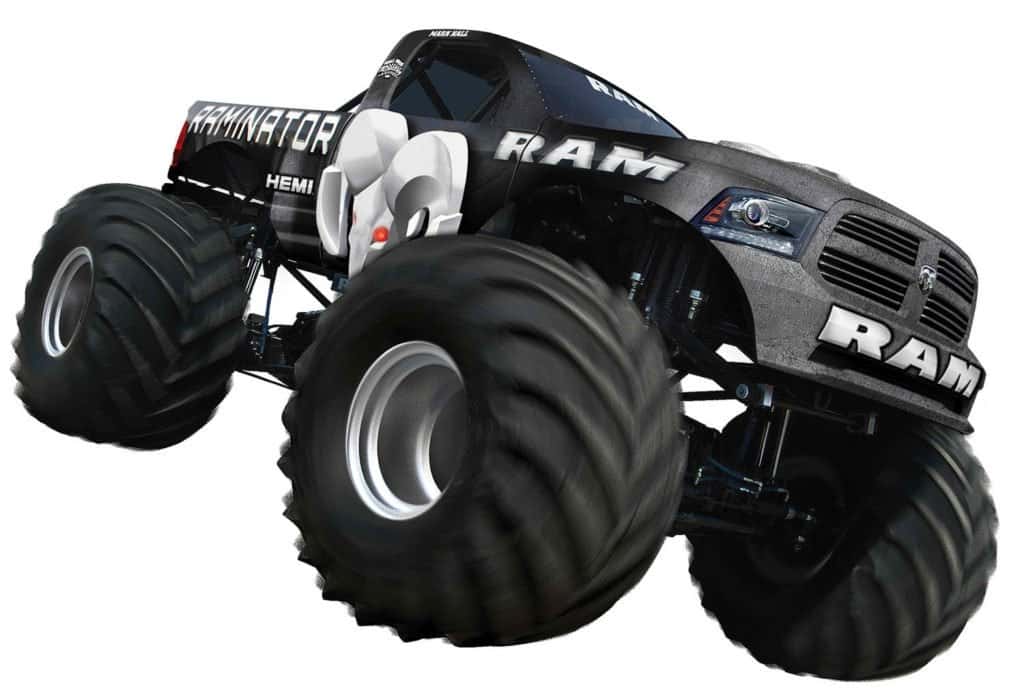 Raminator monster truck store toy