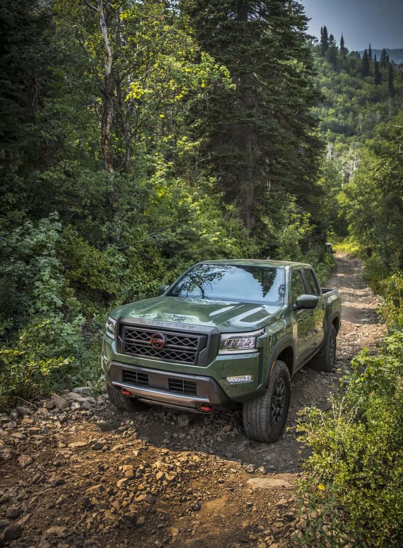 The all-new 2022 Nissan Frontier, available here at Steven Nissan in Harrisonburg, VA!