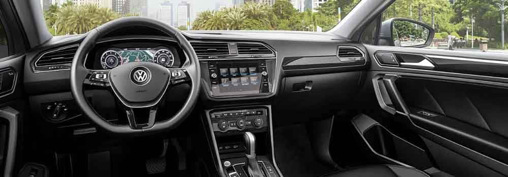 The Redesigned 2018 Volkswagen Tiguan Interior At Sunrise