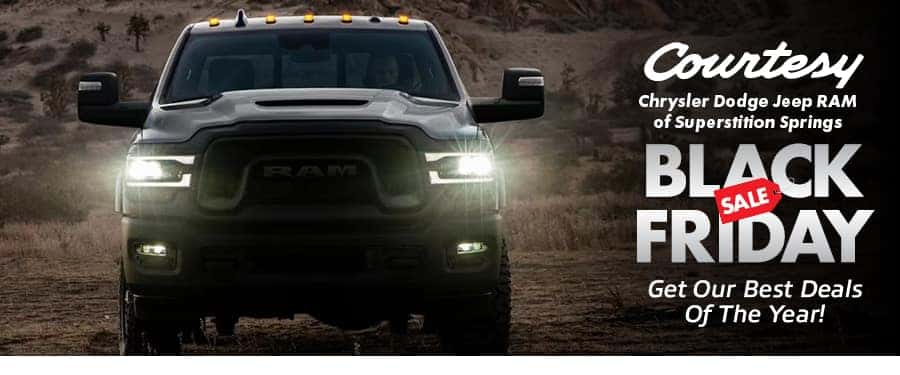 Courtesy Chrysler Dodge Jeep RAM Black Friday Sale