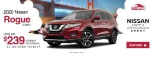 2020 Nissan Rogue Lease Special in orange county