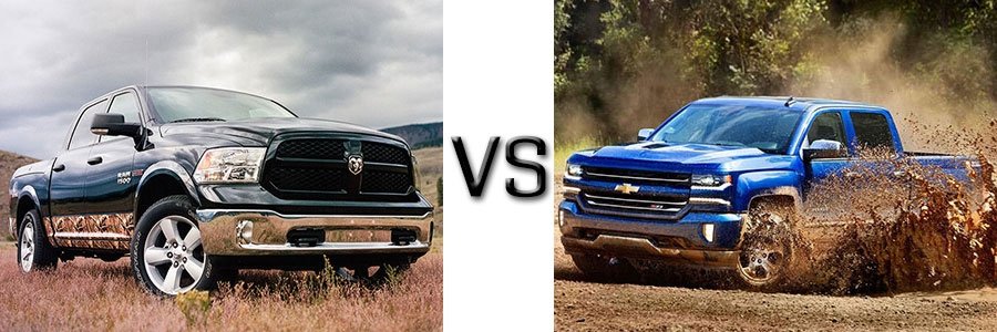 2016 Dodge Ram 1500 Vs Chevrolet Silverado 1500 | Swope Chrysler Dodge ...